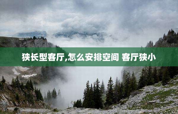 狭长型客厅,怎么安排空间 客厅狭小