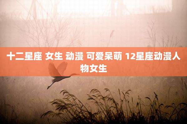 十二星座 女生 动漫 可爱呆萌 12星座动漫人物女生