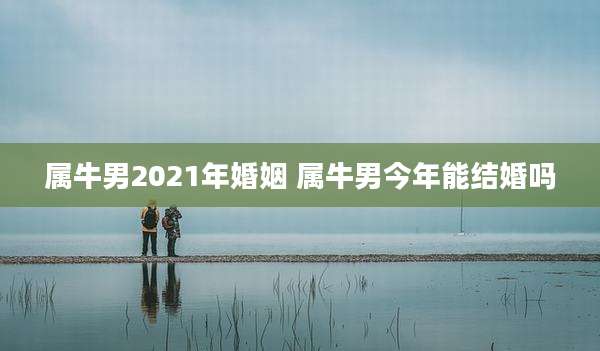 属牛男2021年婚姻 属牛男今年能结婚吗