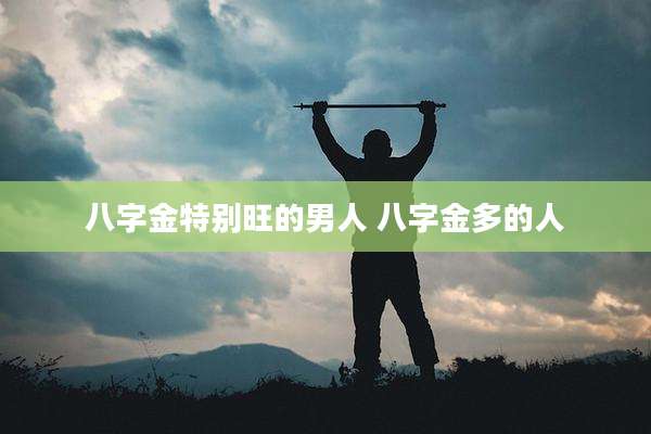 八字金特别旺的男人 八字金多的人