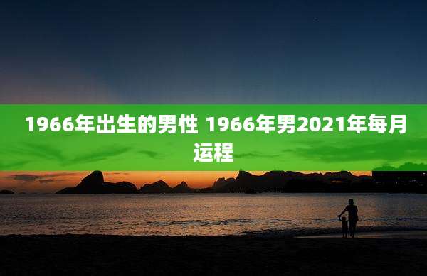 1966年出生的男性 1966年男2021年每月运程
