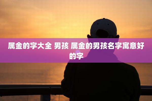 属金的字大全 男孩 属金的男孩名字寓意好的字