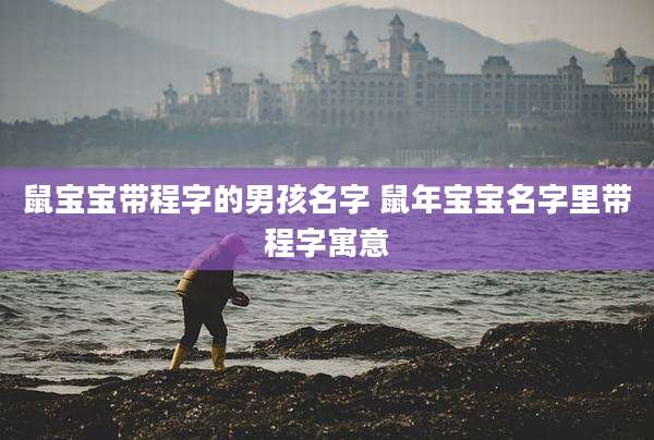 鼠宝宝带程字的男孩名字 鼠年宝宝名字里带程字寓意