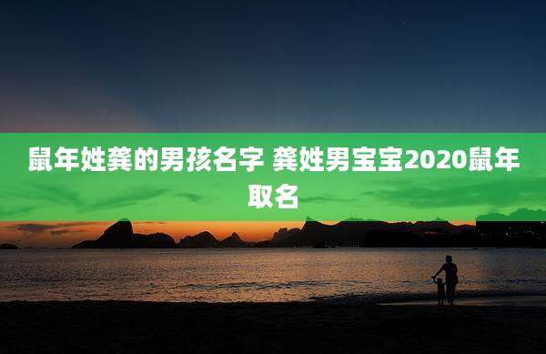 鼠年姓龚的男孩名字 龚姓男宝宝2020鼠年取名