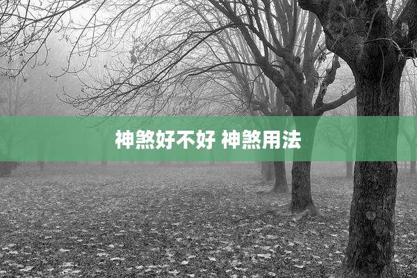 神煞好不好 神煞用法