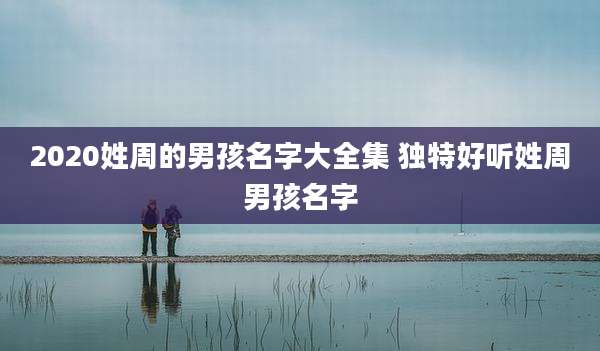 2020姓周的男孩名字大全集 独特好听姓周男孩名字