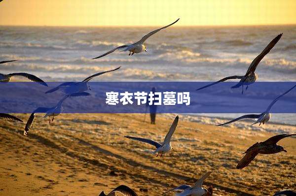 寒衣节扫墓吗