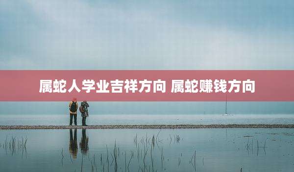 属蛇人学业吉祥方向 属蛇赚钱方向