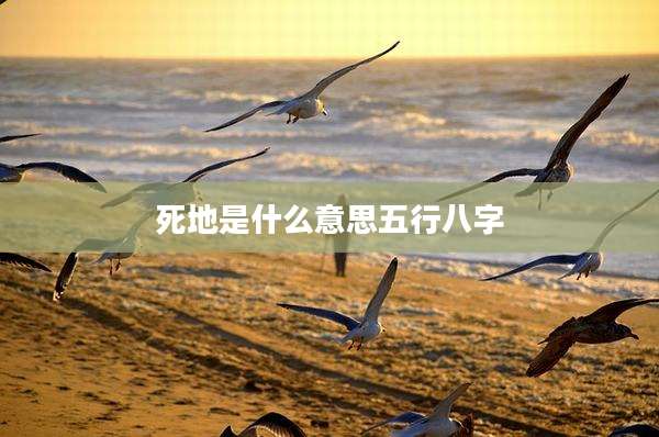 死地是什么意思五行八字