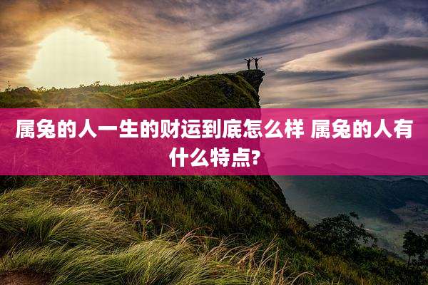 属兔的人一生的财运到底怎么样 属兔的人有什么特点?
