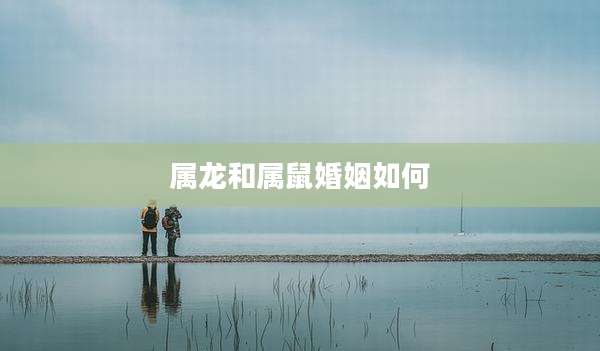 属龙和属鼠婚姻如何