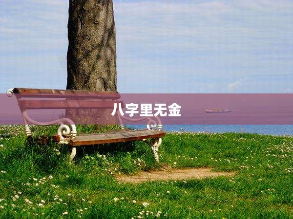 八字里无金