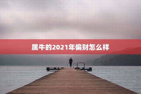 属牛的2021年偏财怎么样