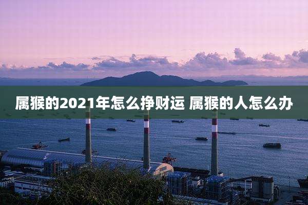 属猴的2021年怎么挣财运 属猴的人怎么办