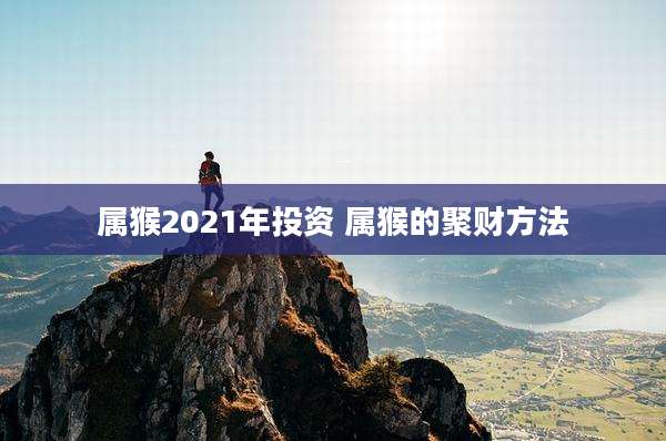 属猴2021年投资 属猴的聚财方法