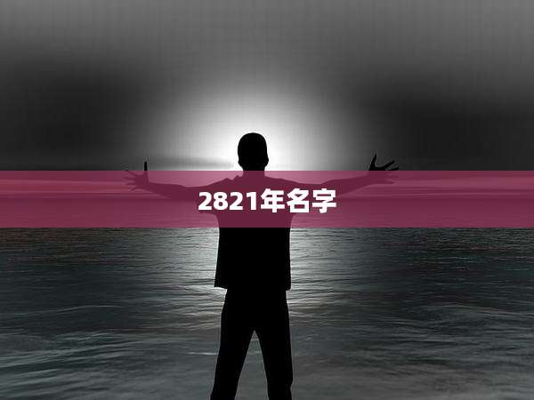 2821年名字