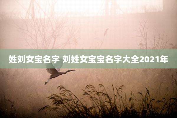 姓刘女宝名字 刘姓女宝宝名字大全2021年