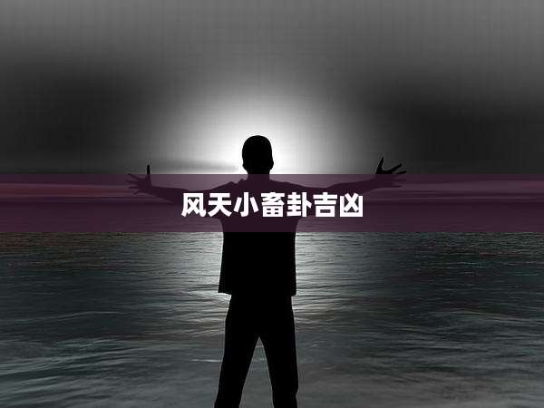 风天小畜卦吉凶