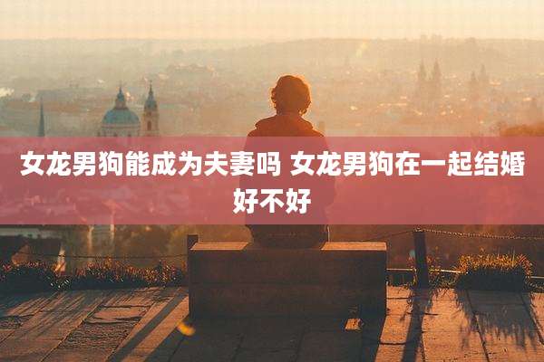 女龙男狗能成为夫妻吗 女龙男狗在一起结婚好不好