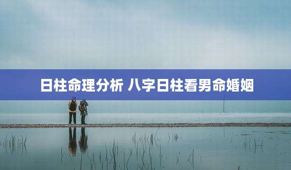 日柱命理分析 八字日柱看男命婚姻
