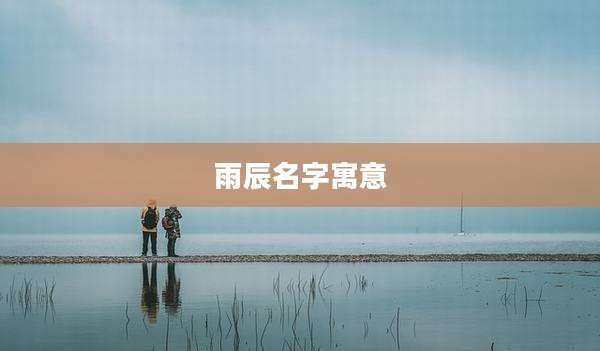 雨辰名字寓意
