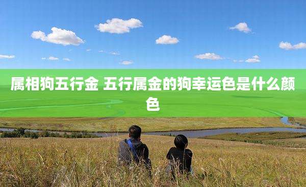 属相狗五行金 五行属金的狗幸运色是什么颜色