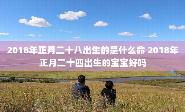 2018年正月二十八出生的是什么命 2018年正月二十四出生的宝宝好吗