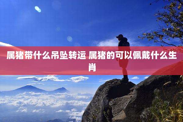 属猪带什么吊坠转运 属猪的可以佩戴什么生肖