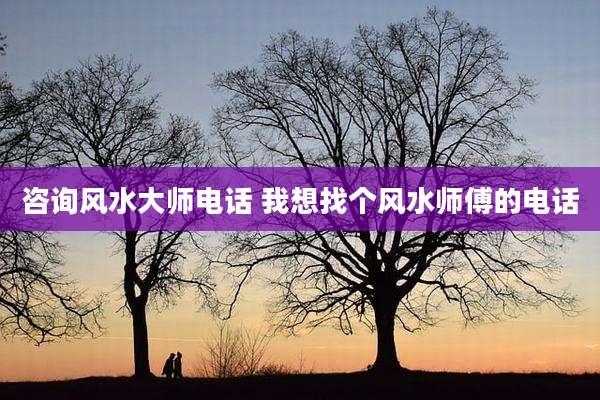 咨询风水大师电话 我想找个风水师傅的电话