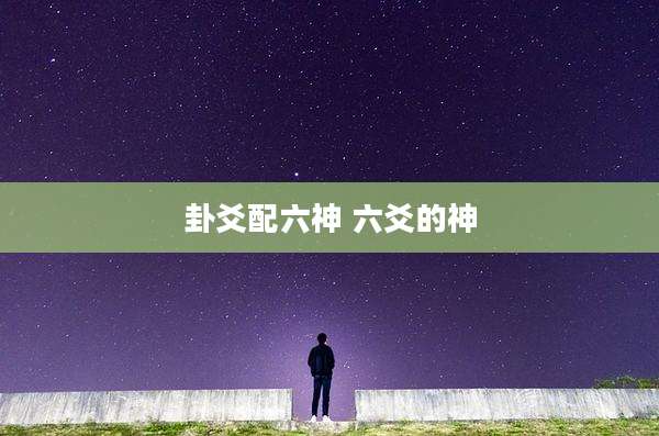 卦爻配六神 六爻的神