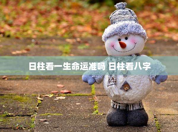 日柱看一生命运准吗 日柱看八字