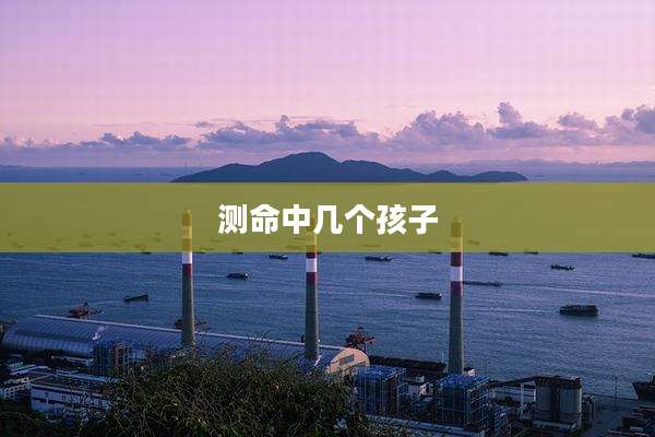 测命中几个孩子