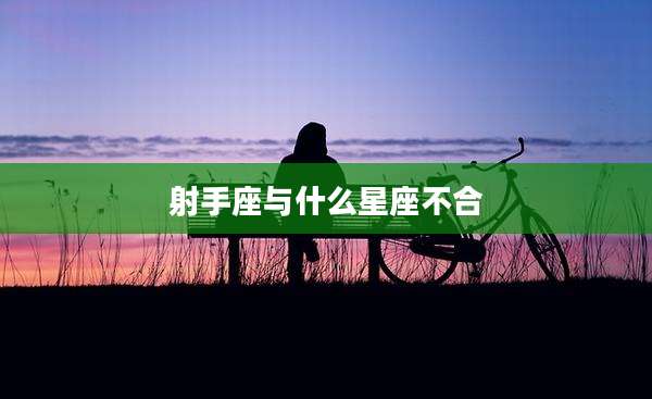 射手座与什么星座不合