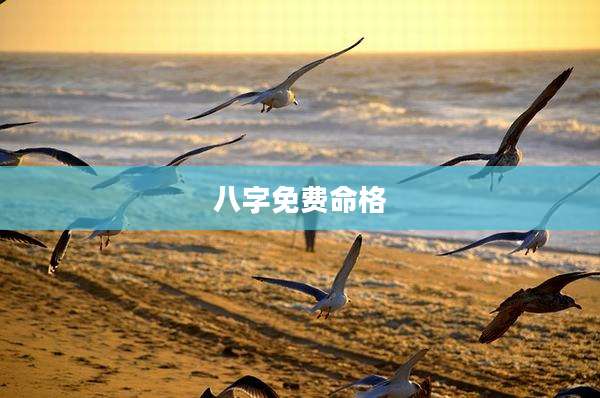 八字免费命格