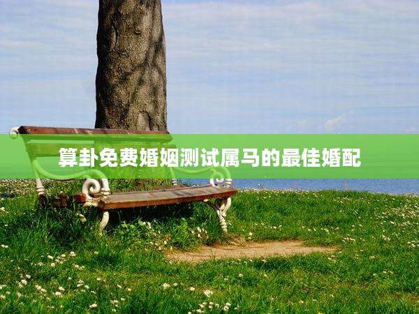 算卦免费婚姻测试属马的最佳婚配
