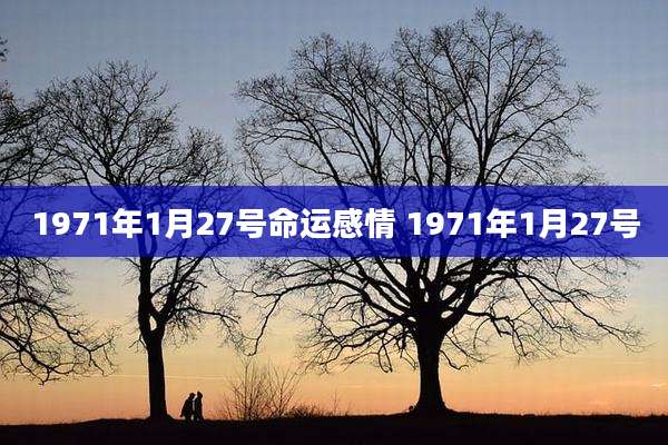 1971年1月27号命运感情 1971年1月27号