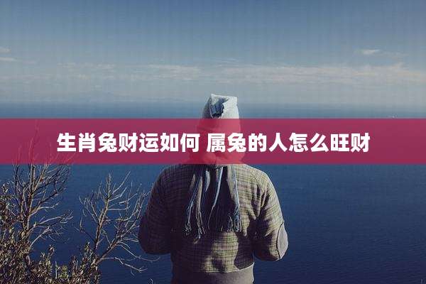 生肖兔财运如何 属兔的人怎么旺财
