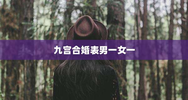 九宫合婚表男一女一