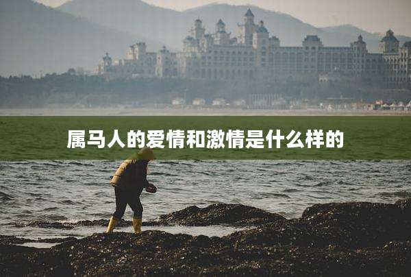 属马人的爱情和激情是什么样的