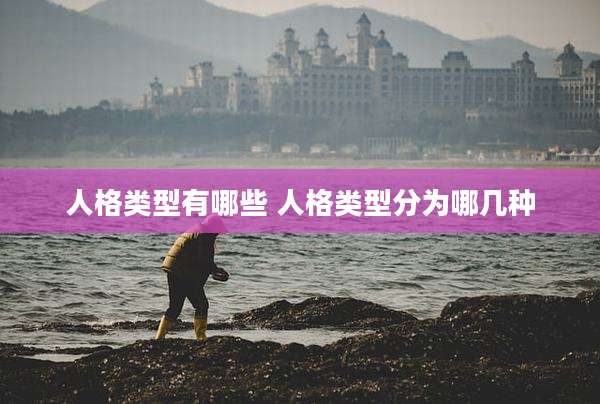 人格类型有哪些 人格类型分为哪几种