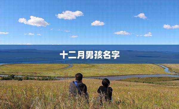 十二月男孩名字