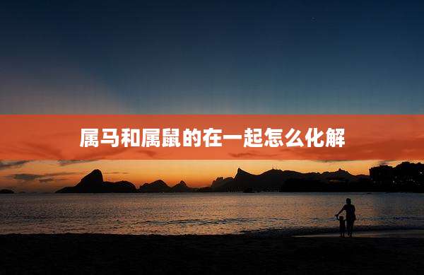 属马和属鼠的在一起怎么化解