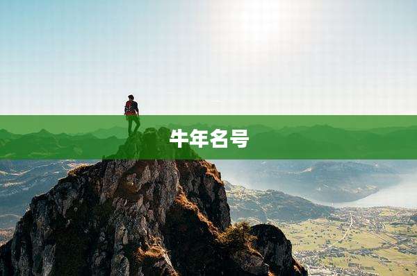 牛年名号