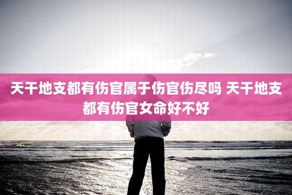 天干地支都有伤官属于伤官伤尽吗 天干地支都有伤官女命好不好