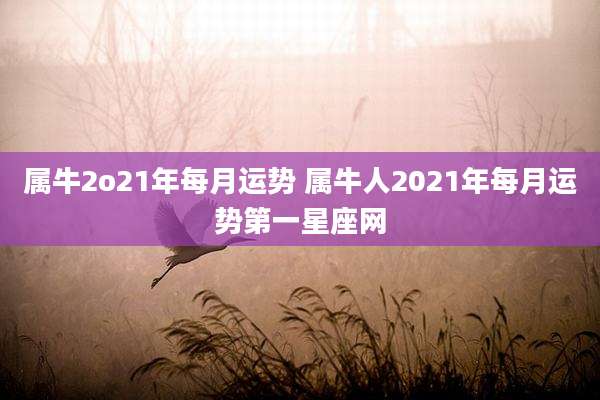 属牛2o21年每月运势 属牛人2021年每月运势第一星座网