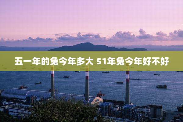 五一年的兔今年多大 51年兔今年好不好