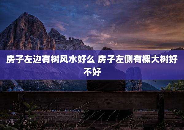 房子左边有树风水好么 房子左侧有棵大树好不好