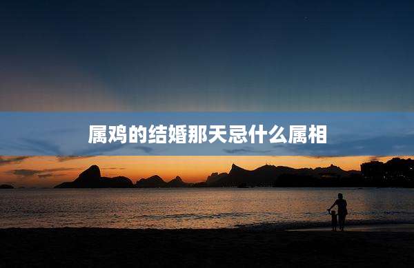 属鸡的结婚那天忌什么属相