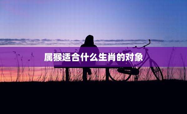 属猴适合什么生肖的对象