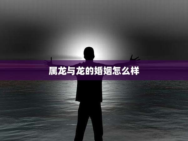 属龙与龙的婚姻怎么样